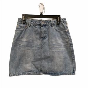 Denim Mini Skirt